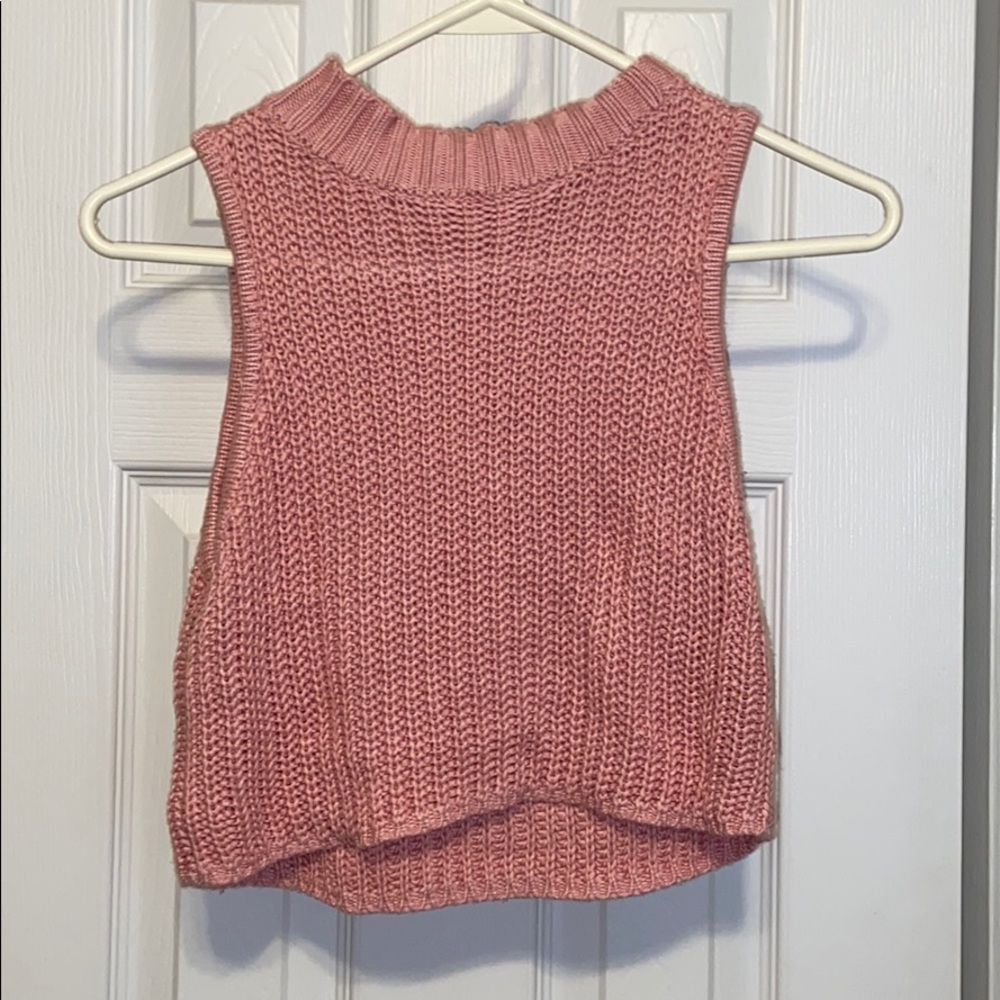 Sweater Crop Top